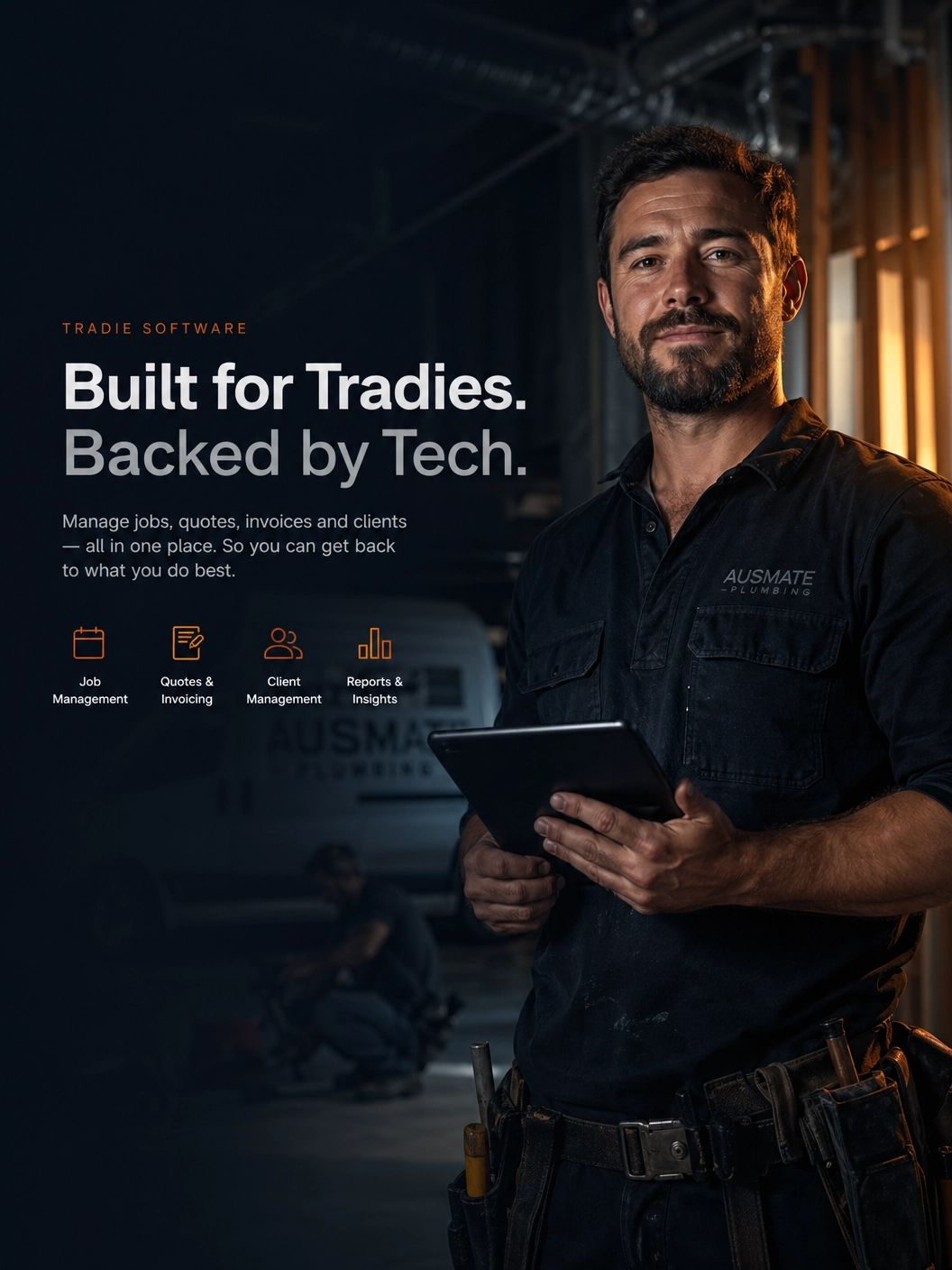 A service business owner checking lead follow-up